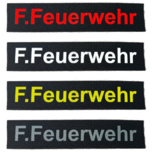 Namenschild Feuerwehr Jugendfeuerwehr