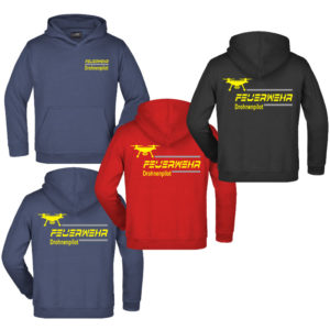 Feuerwehr Hoodie Drohnenpilot