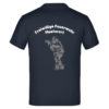 Feuerwehr T-Shirt Löschangriff mit Ortsname navy hinten